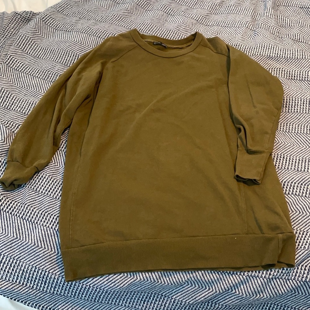 Zara sweatshirt dress